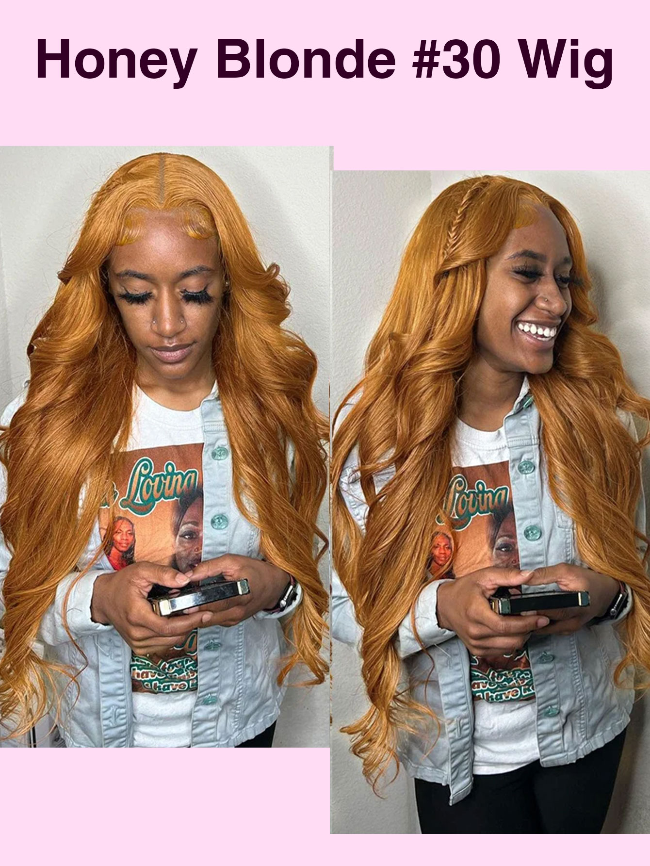 Ginger Blonde 13X6 Lace Front  - 613 Blonde Body Wave Lace Front Wig 评论和价格