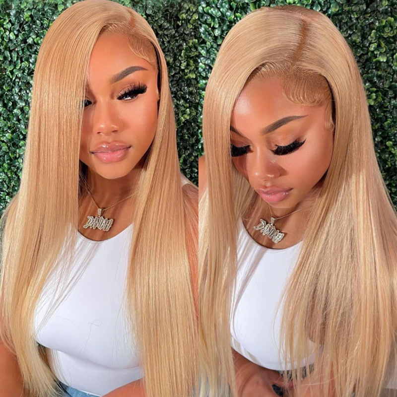 36 Inch 180-220% Density Strai - Lace Front Wigs 评论和价格