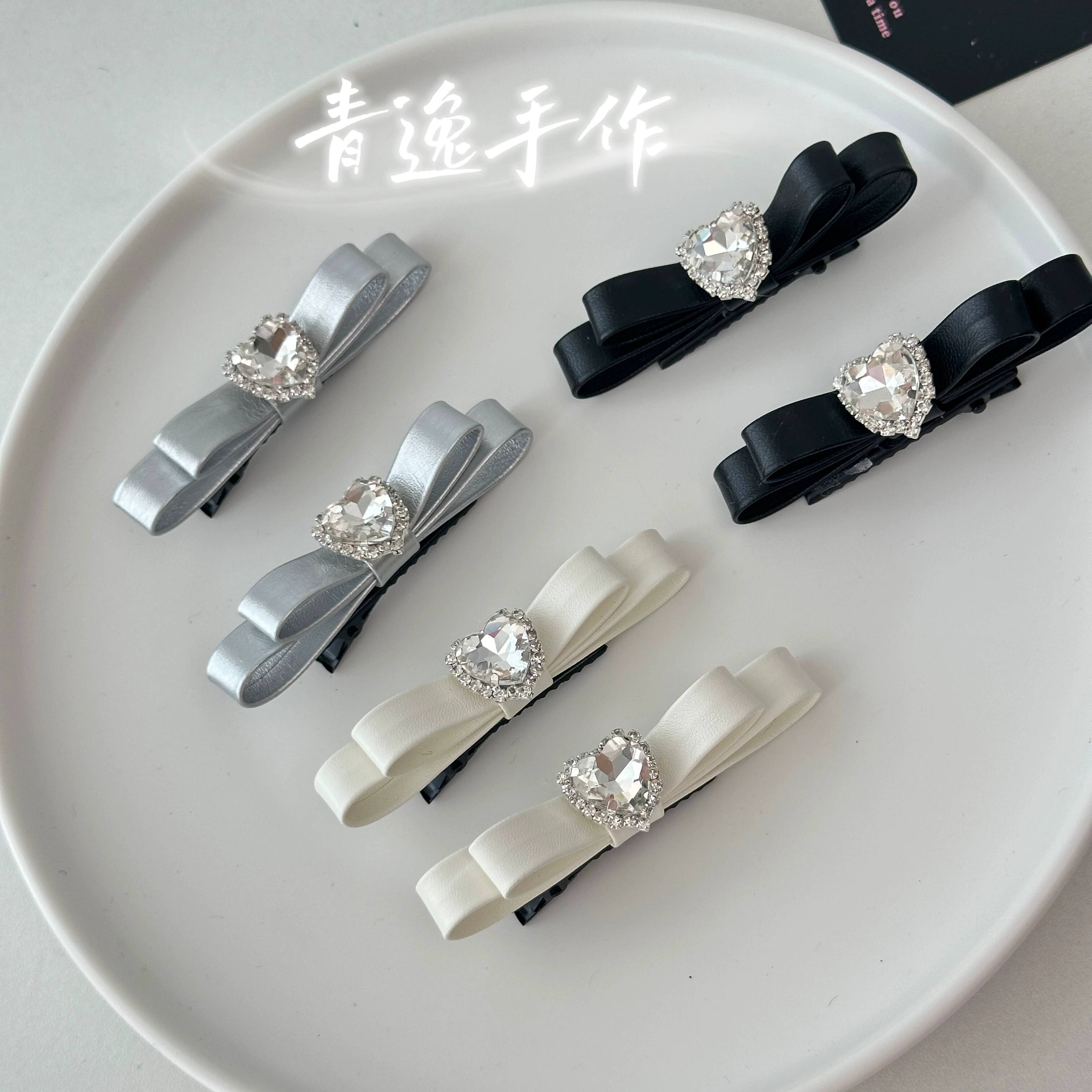 Landmine Style Lace-style Hear - Hair Clips 评论和价格