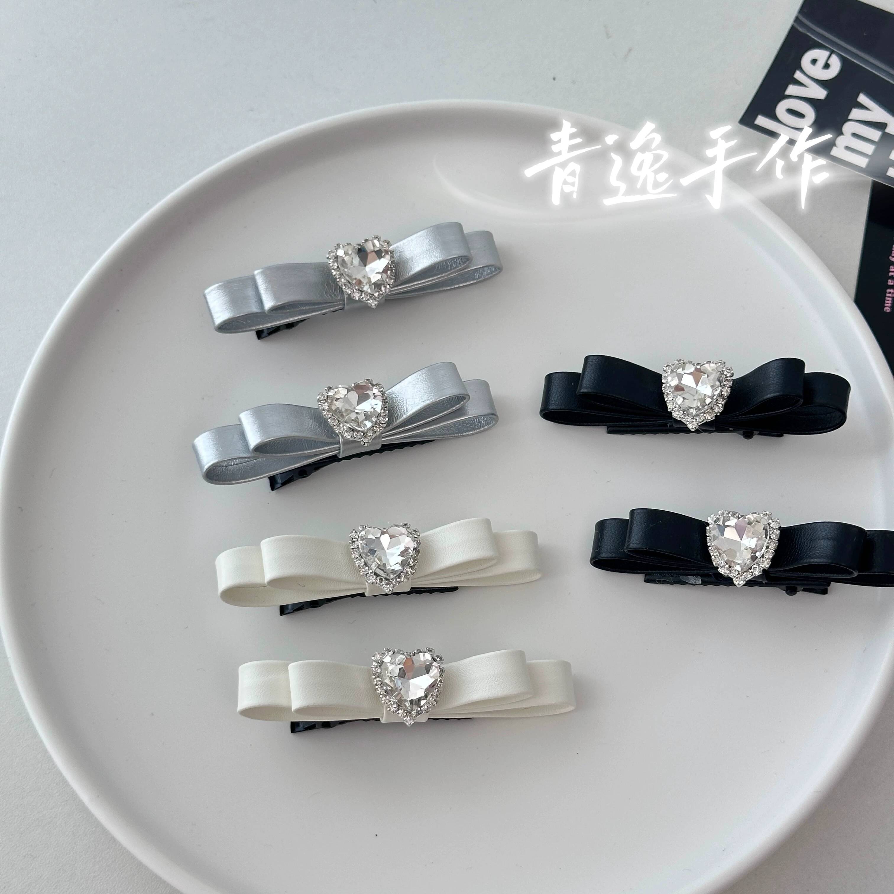 Landmine Style Lace-style Hear - Hair Clips 评论和价格