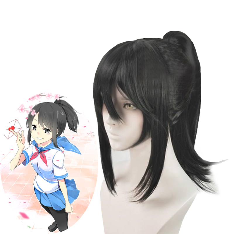 Games Yandere Simulator Ayano  - Synthetic Braided Wigs For Black Women 评论和价格