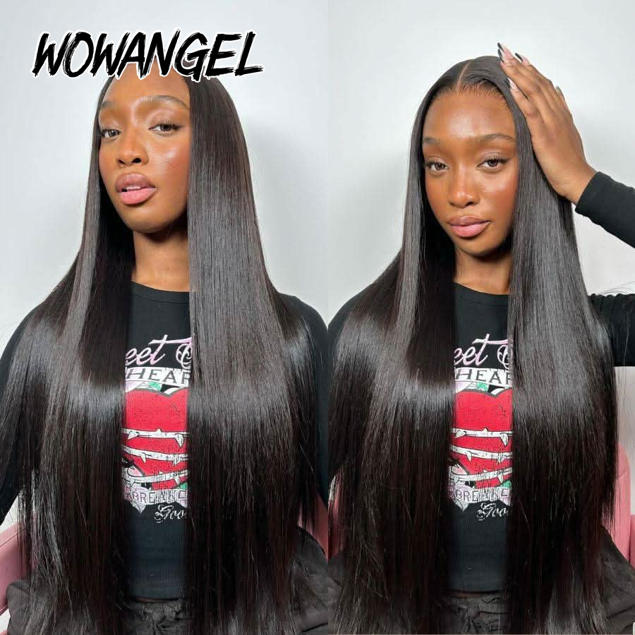 WOWANGEL Straight Lace Front W - Lace Front Wigs 评论和价格