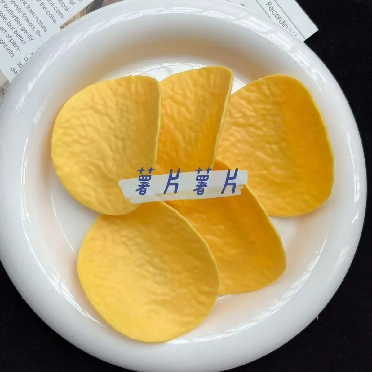Funny potato chip hair clip cu - Hair Bundles 评论和价格